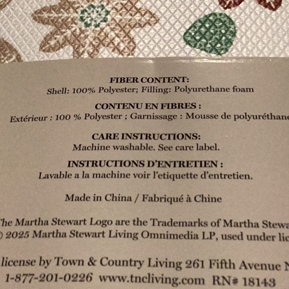 Martha Stewart Gingerbread Reversible Drying Mats - set of 2 - Picture 6 of 6
